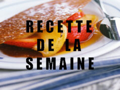 Crêpes dentelle fourrées aux fruits et beurre salé en caramel