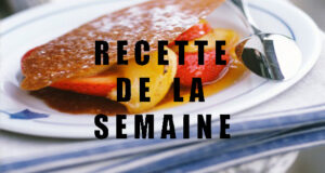 Crêpes dentelle fourrées aux fruits et beurre salé en caramel