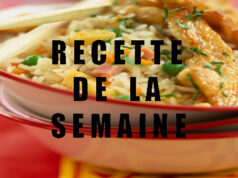 Riz cantonais et poulet au citron