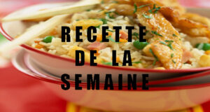 Riz cantonais et poulet au citron