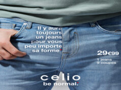 Celio met le paquet en créant des jeans pour les hommes normaux !