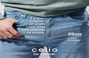 Celio met le paquet en créant des jeans pour les hommes normaux !