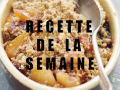 Un crumble aux pommes facile à préparer