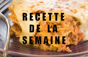 Lasagnes à la viande hachée, aux oignons et aux poivrons