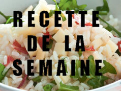 Salade de riz aux saveurs italiennes