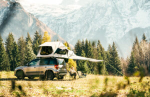 Partir avec sa tente de toit MH500 Fresh & Black universelle / Quechua