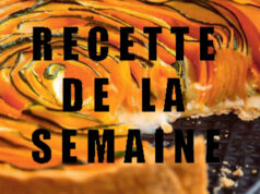 Tarte fleur aux carottes et courgettes