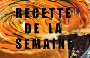 Tarte fleur aux carottes et courgettes