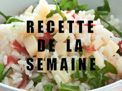 Salade de riz aux saveurs italiennes