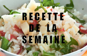 Salade de riz aux saveurs italiennes