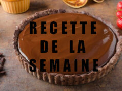 La tarte chocolat et caramel