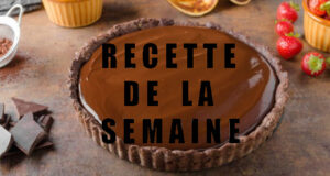 La tarte chocolat et caramel