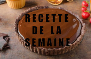 La tarte chocolat et caramel