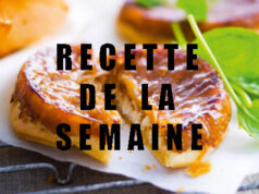 Tarte tatin au chèvre et aux oignons