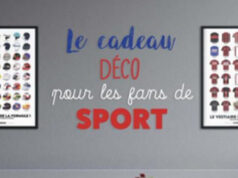 SPORT A L’AFFICHE, des cadeaux passions pour être sûr de faire plaisir à tous les fans de sport !