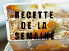 Le crumble aux pommes et caramel au beurre salé