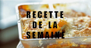 Le crumble aux pommes et caramel au beurre salé