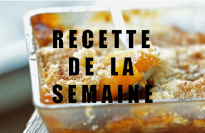 Le crumble aux pommes et caramel au beurre salé