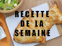 Feuilleté “poisson” au saumon, épinards et Comté 8 mois Entremont