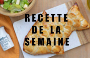 Feuilleté “poisson” au saumon, épinards et Comté 8 mois Entremont