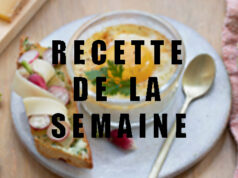 Oeuf cocotte, Comté Entremont et toast de radis au beurre d’herbes