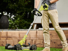 Ryobi® lance une nouvelle tondeuse coupe bordures “3-en-1”18V ONE+™ RY18LMC30A, une solution complète pourl’entretien des petits jardins.