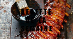 Travers de porc laqués