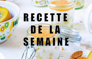 Pannacottas au kiwi jaune