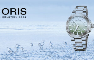 Oris prĂ©sente la Dat Watt Limited Edition II s’inspirant des marais salants de la Mer des Wadden