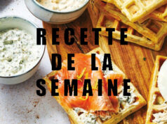 Gaufres salées au comté et leurs sauces