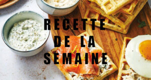 Gaufres salées au comté et leurs sauces