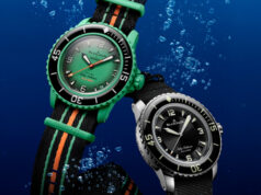 Swatch lance une collection de 5 modèles inspirés de la Fifty Fathoms, première véritable montre de plongée, en collaboration avec Blancpain