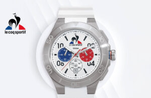LE COQ SPORTIF – EntrĂ©e en course dans l’Horlogerie