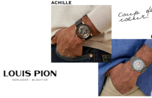 Louis Pion présente ses nouvelles montres automatiques squelettes ACHILLE et ERIC.