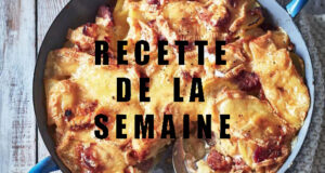 Tartiflette au maroilles et aux saucisses fumées