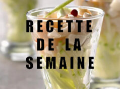 Verrines de Saint-Jacques aux pommes vertes