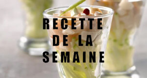 Verrines de Saint-Jacques aux pommes vertes