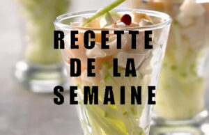 Verrines de Saint-Jacques aux pommes vertes