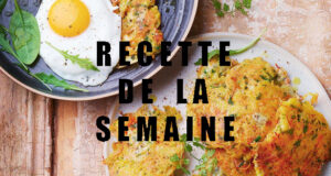 Galettes de légumes au comté