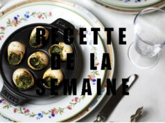 ESCARGOTS EN COQUILLE, BEURRE D’AIL ET FINES HERBES
