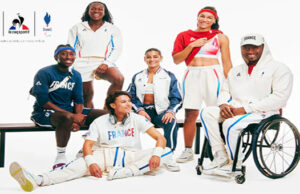 LE COQ SPORTIF ACCOMPAGNE LES ATHLĂTES FRANĂAIS SUR LE PODIUM