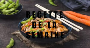 SALADE DE NOUILLES CHINOISES AU POULET