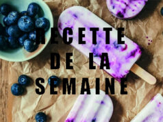 BÂTONNETS GLACÉS AUX MYRTILLES