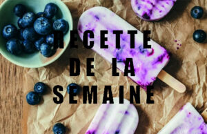 BÂTONNETS GLACÉS AUX MYRTILLES