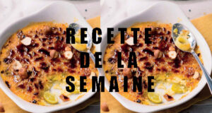 CrÚmes brûlées aux poireaux et noisettes