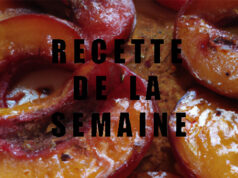 PÊCHE ÉPICÉE AU FOUR