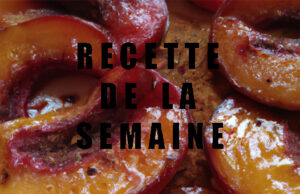 PÊCHE ÉPICÉE AU FOUR