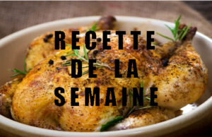 POULET RÔTI AUX HERBES