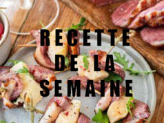 Tapas de magret de canard à la poire et gorgonzola – Tapas de magret de canard à la grenade et pistache