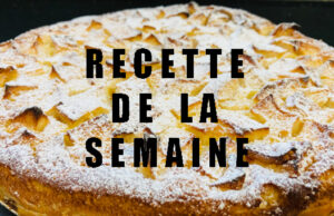 TARTE NORMANDE AUX POMMES